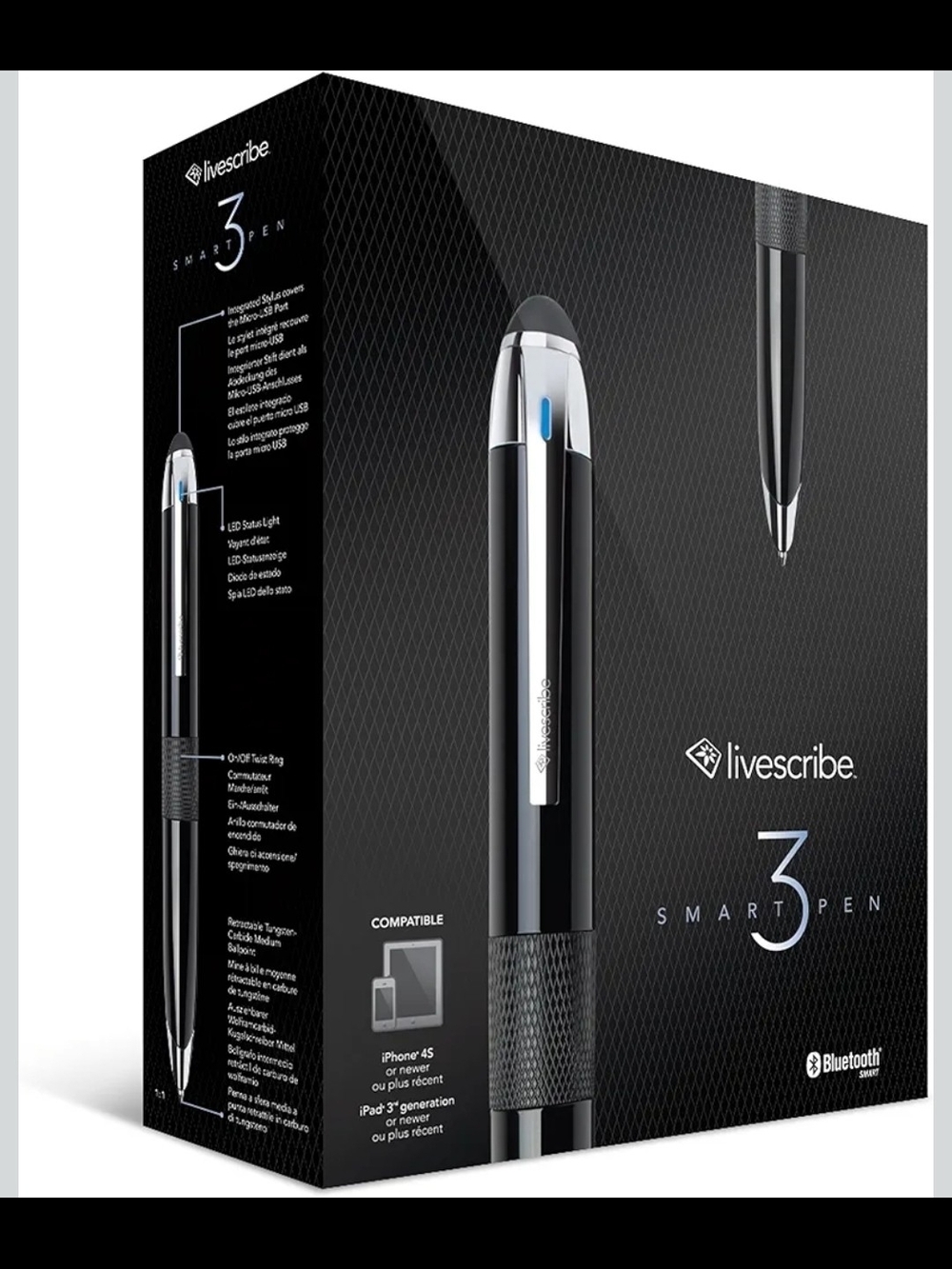 Livescribe 3 Smartpen Box - Black